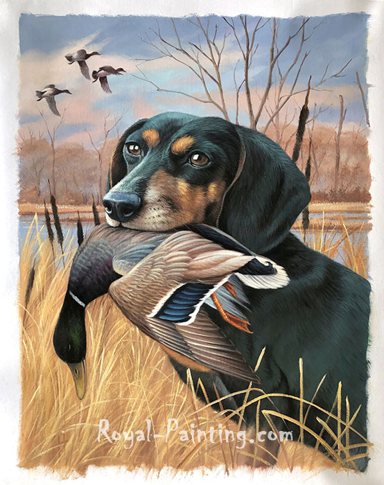 Customized Oil Painting For Pet